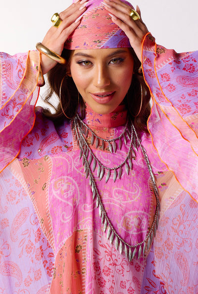Head Scarf – Pink Bohemia