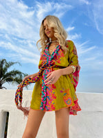 Load image into Gallery viewer, Love Wrap Kimono