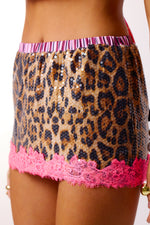 Load image into Gallery viewer, Sequins Mini Skirt
