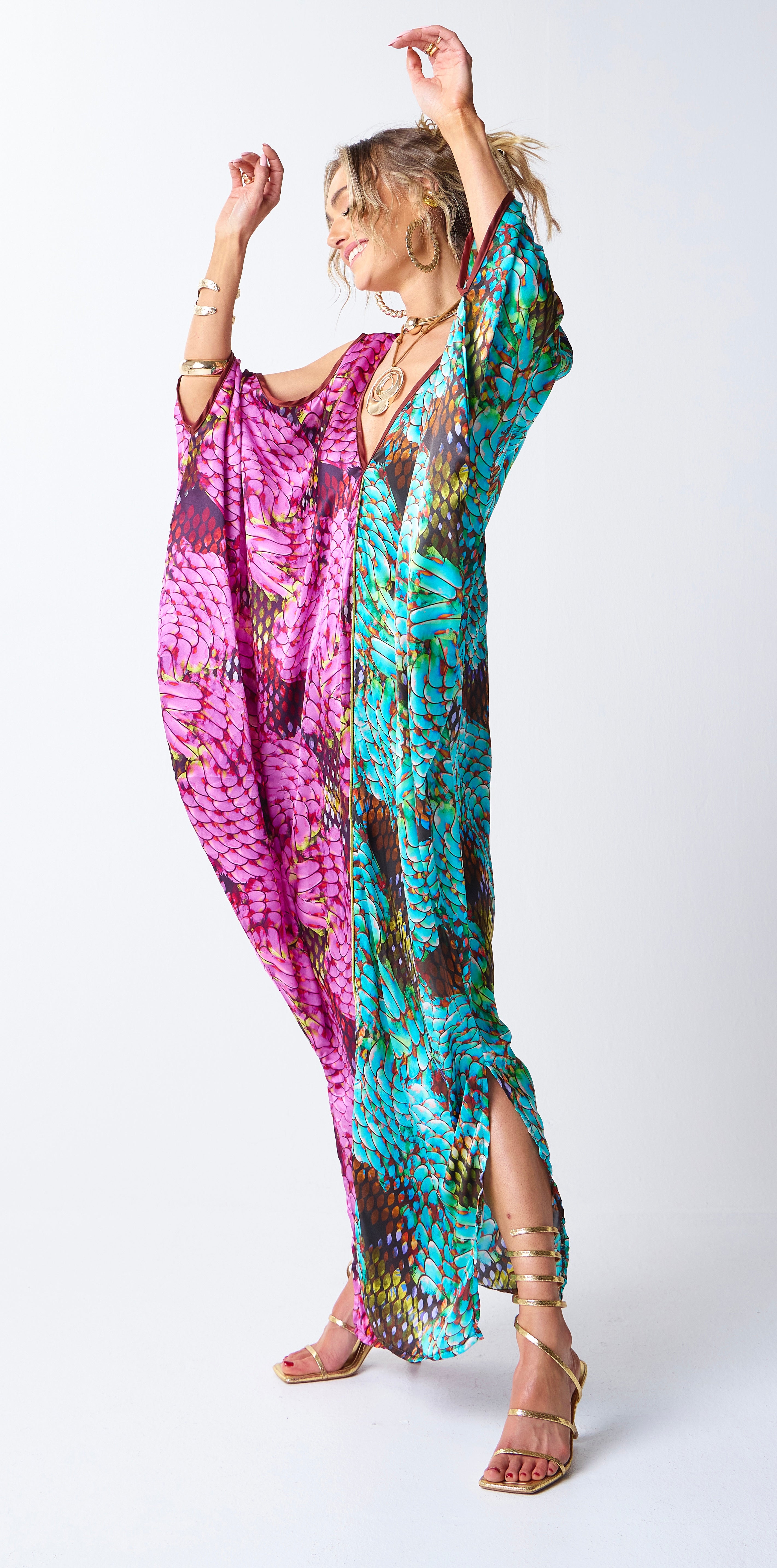 Sunkissed Kaftan (Silk)